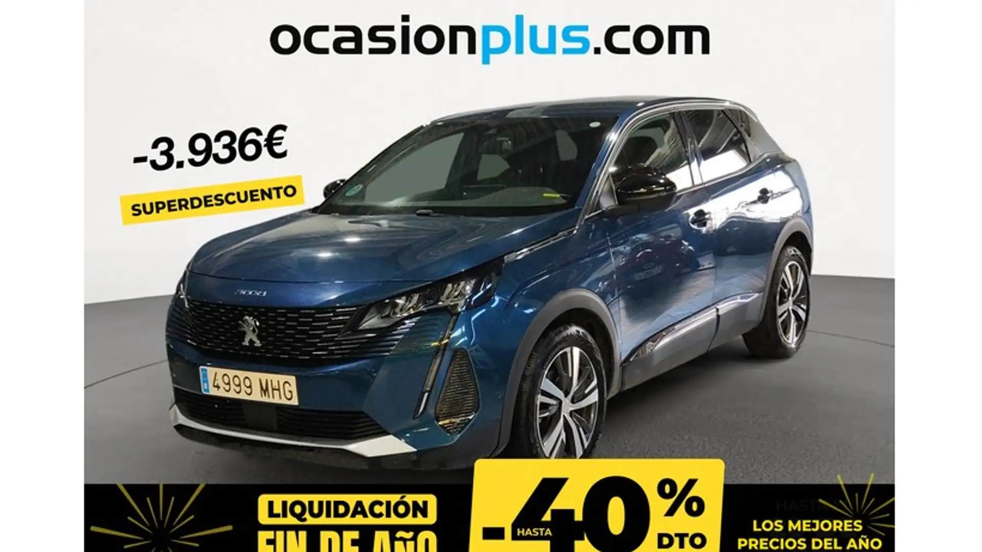 Peugeot 3008 1.2 PureTech S&S Allure 130 Blau - 1
