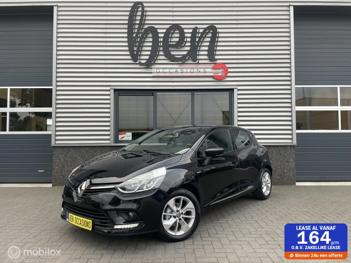 Renault Clio 0.9 TCe Limited 1e Eigenaar NIEUWSTAAT! Noir - 1