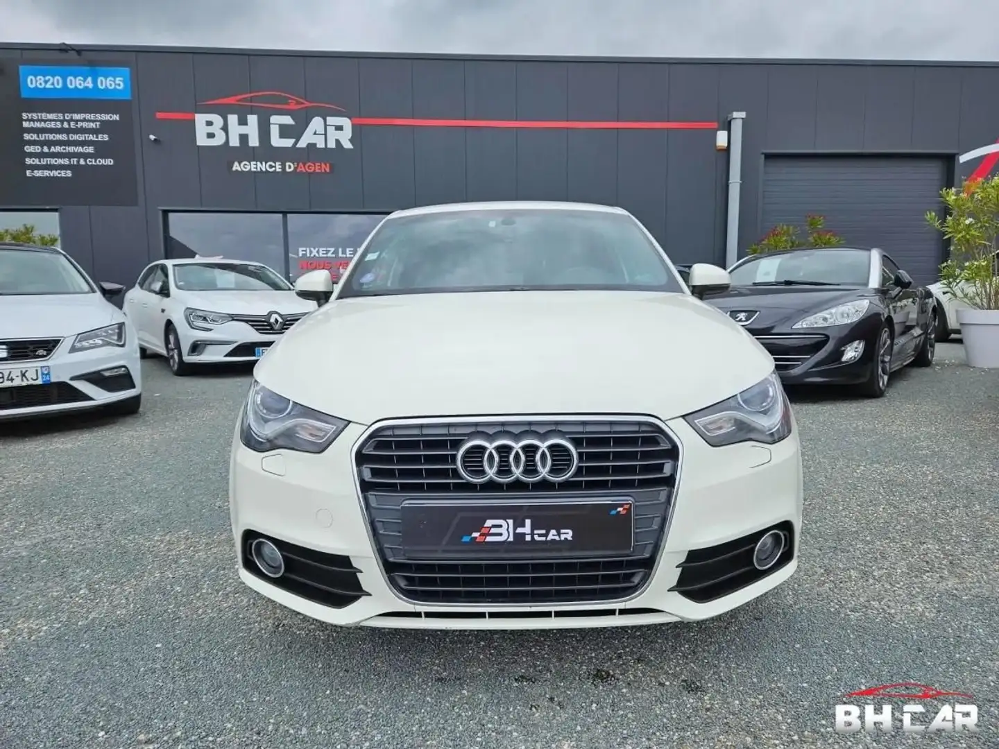 Audi A1 1.2 TFSI 90 S-LINE Blanc - 2