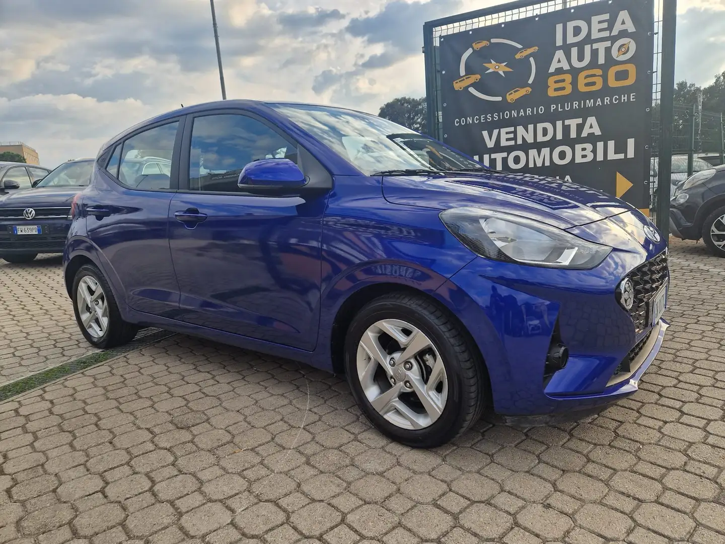 Hyundai i10 1.0 mpi Tech Connect Pack PROMO FINANZIAMENTO Blu/Azzurro - 1