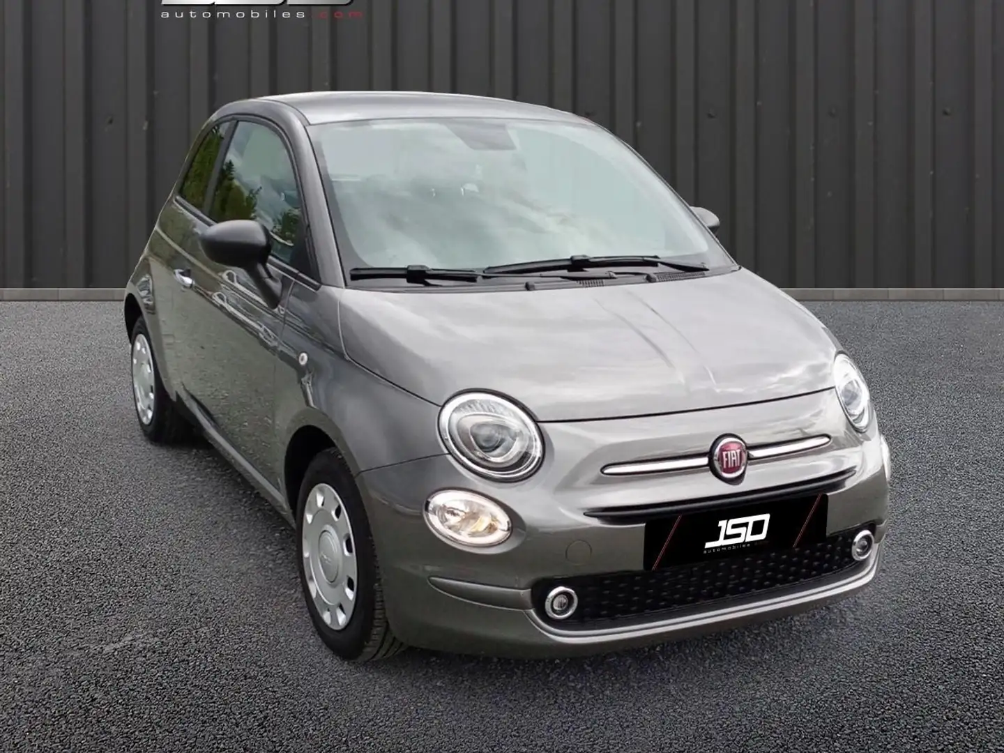 Fiat 500 1.0 70 ch Hybride BSG S/S Gris - 1