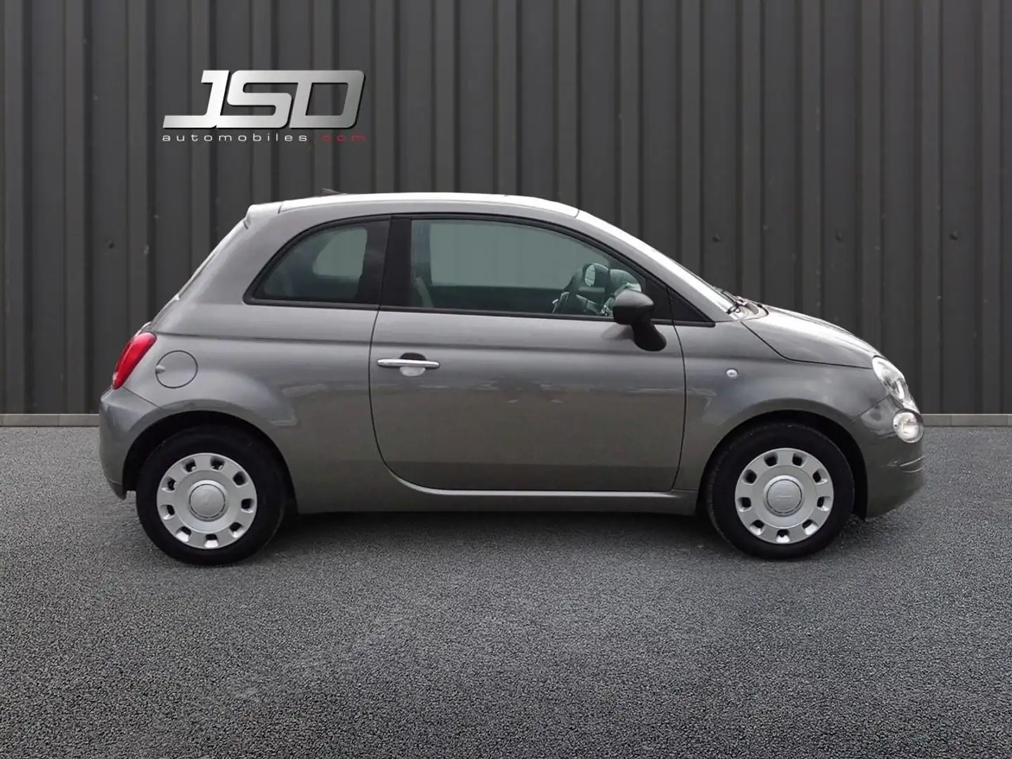 Fiat 500 1.0 70 ch Hybride BSG S/S Gris - 2