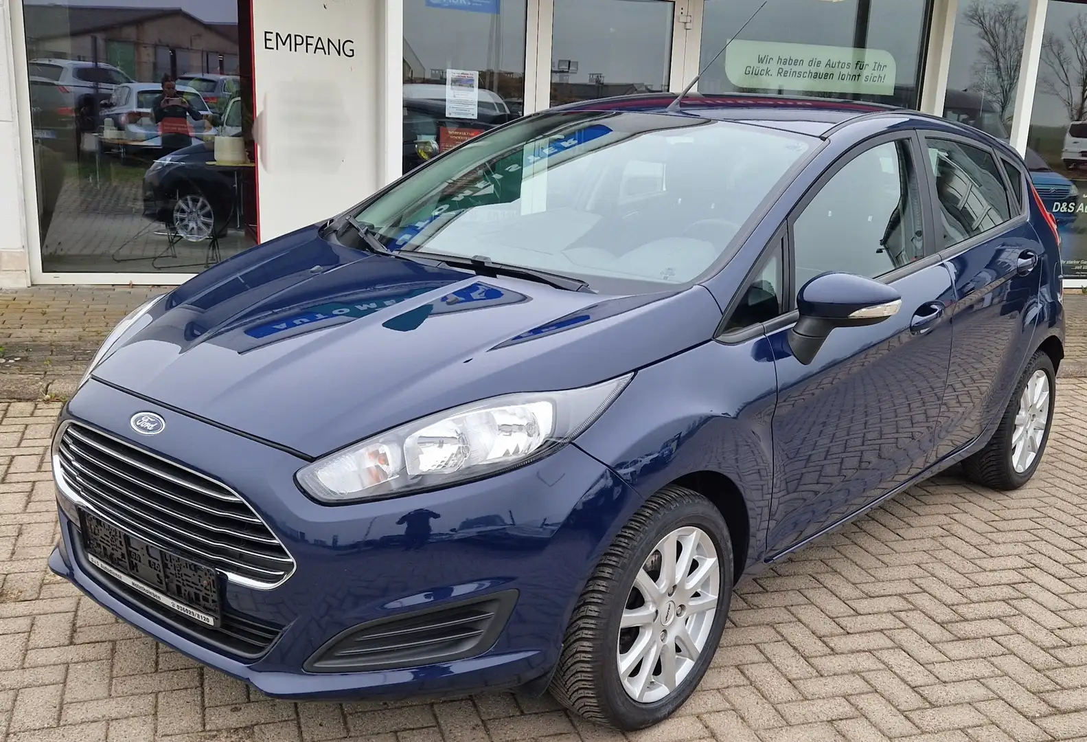 Ford Fiesta Trend+Klima/Sitzh./Allwetter Bleu - 1
