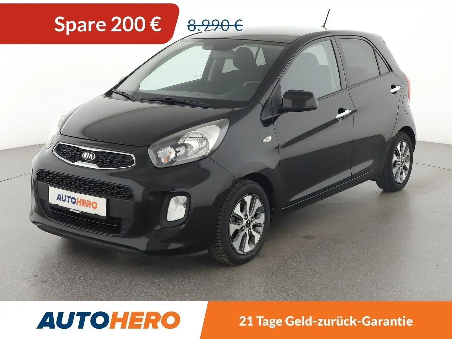 Kia Picanto 1.0 UEFA Euro 2016*KLIMA*GARANTIE* Black - 1
