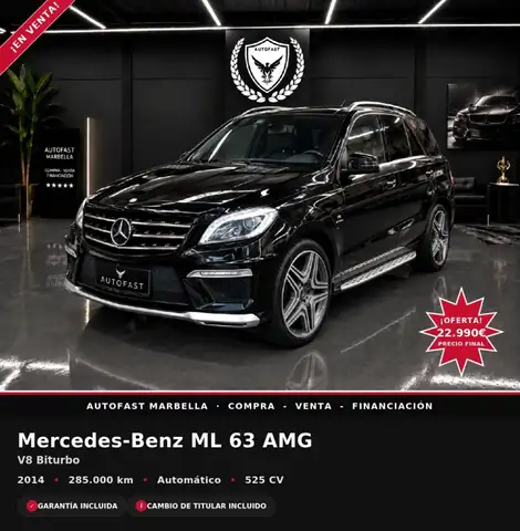 Mercedes-Benz ML 63 AMG 4M Aut.