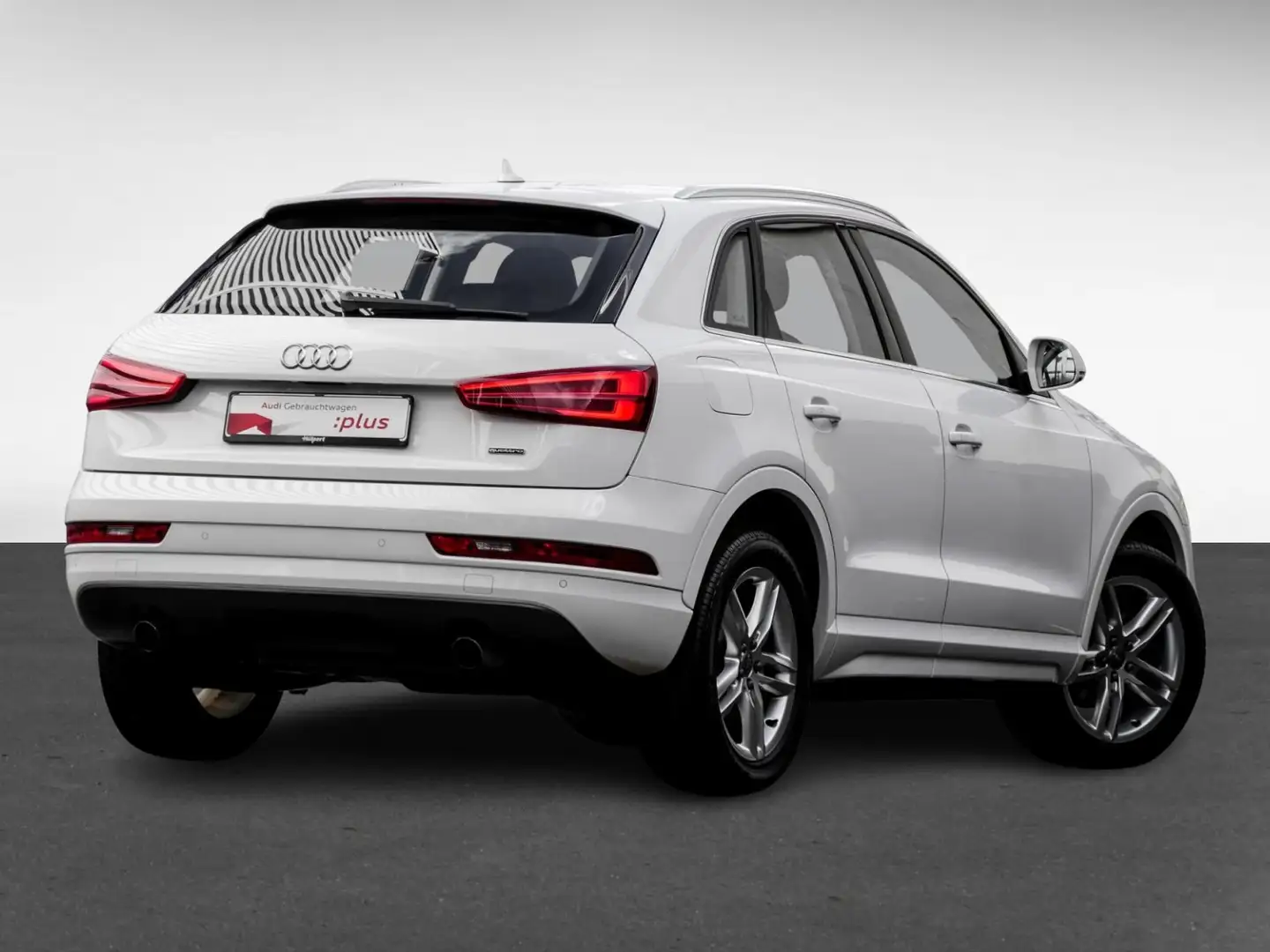 Audi Q3 quattro sport AHK LM18 NAVI SITZHEIZUNG XENON Blanco - 2