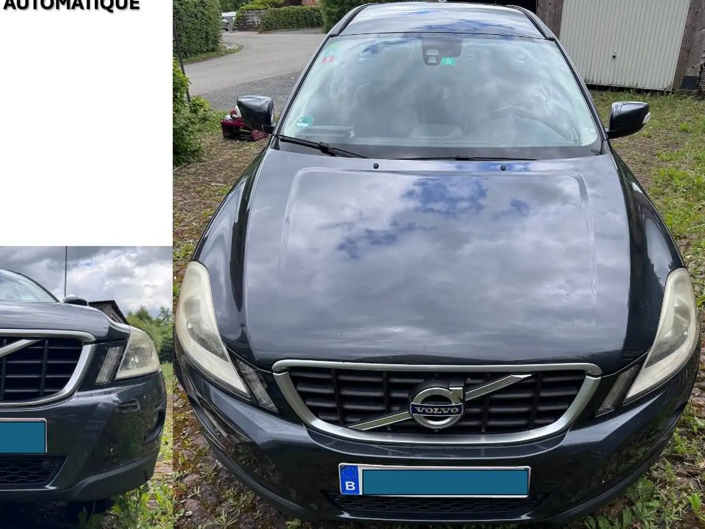 Volvo XC60 XC60 2.4 D R-design Geartronic Noir - 1