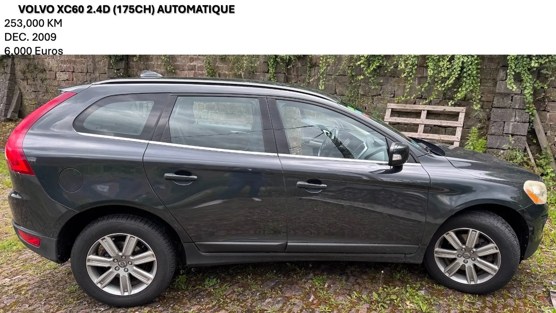 Volvo XC60 XC60 2.4 D R-design Geartronic Noir - 2