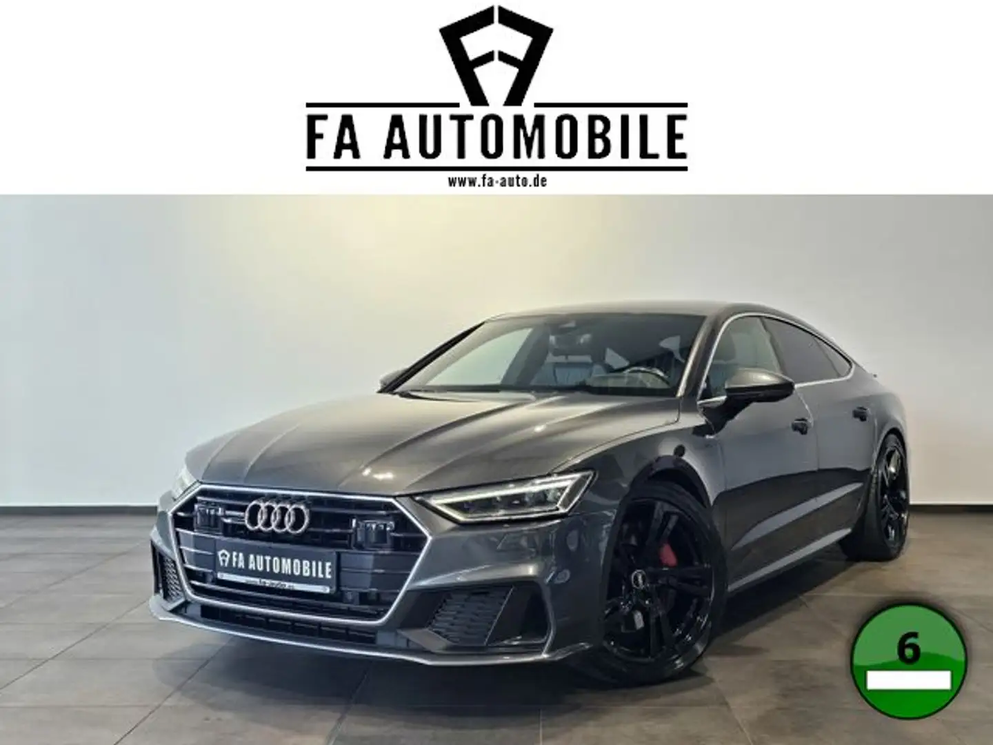 Audi A7 55 TFSI 2x S Line B&O HuD Softcl.Kame.20 Zoll Grau - 1