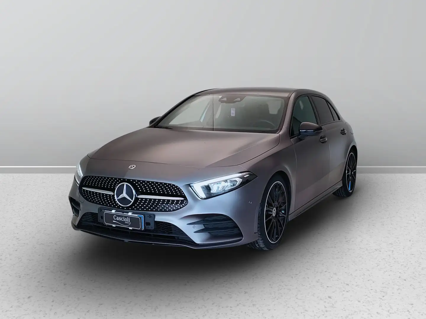 Mercedes-Benz A 200 200 d Premium auto Gris - 1