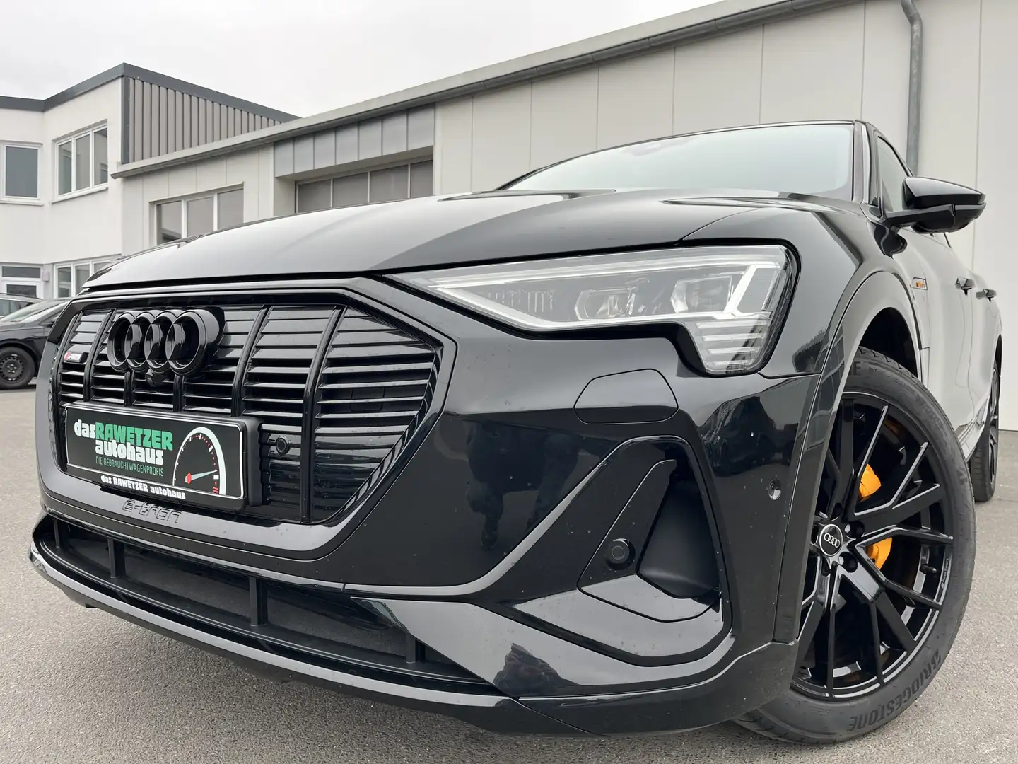 Audi e-tron quattro S line Black Edition 192€ m. 20% Anzahlu Noir - 1