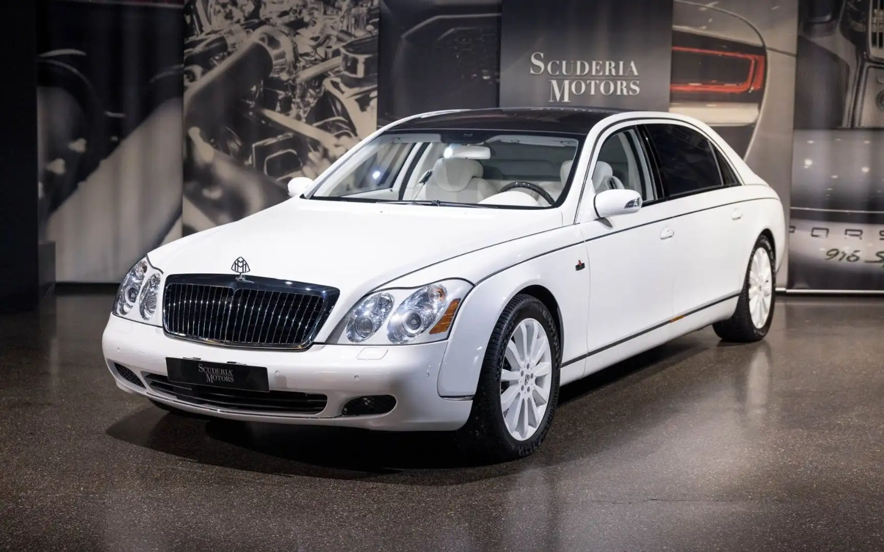 Maybach 62 S LANDAULET Blanc - 1