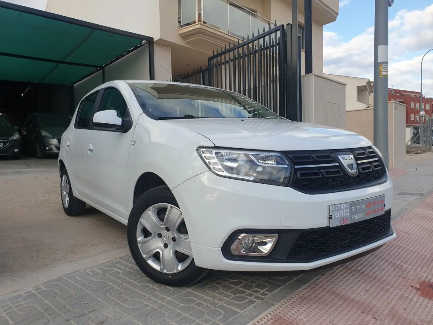 Dacia Sandero 1.5dCi Ambiance 55kW Blanc - 1