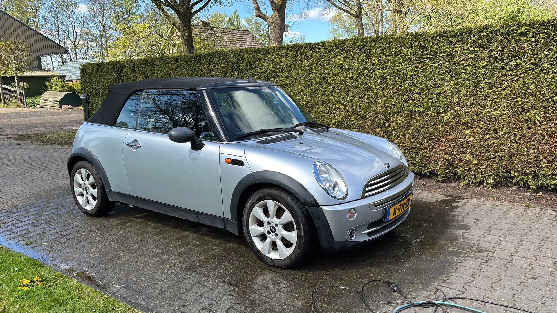 MINI One 1.6 Pepper cabrio 2004 Сірий - 1