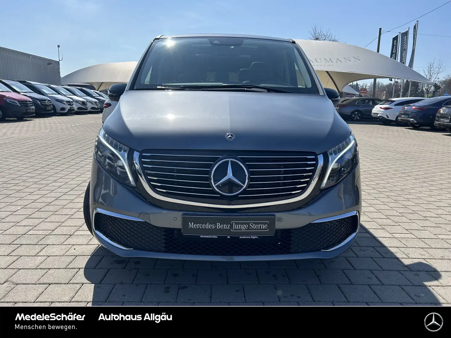 Mercedes-Benz EQV 300 EQV 300 AVANTGARDE Lang LIEGE PANORAMADACH LED Tel Gris - 2
