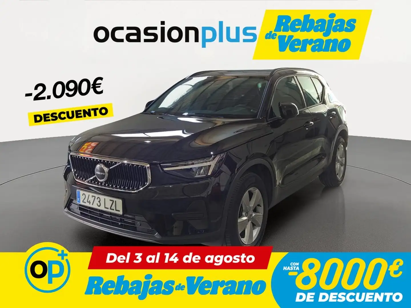 Volvo XC40 T2 Essential Negro - 1