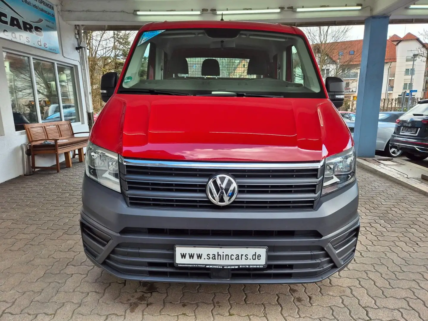Volkswagen Crafter Pritsche 35 EcoProfi lang KLIMA/AHK Rot - 2
