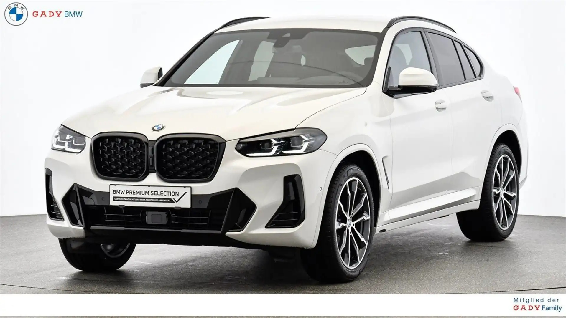 BMW X4 xDrive 20d Weiß - 1