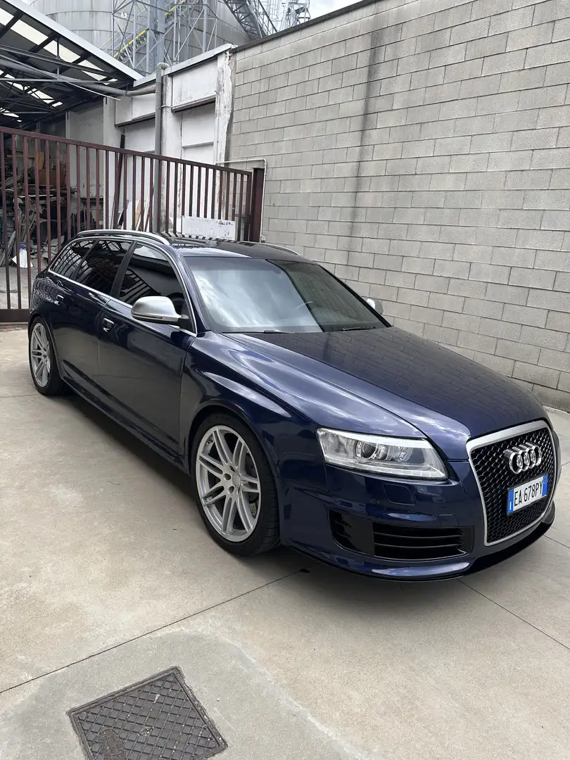 Audi RS6 Avant 5.0 V10 fsi Sport Plus quattro tiptronic Blu/Azzurro - 1