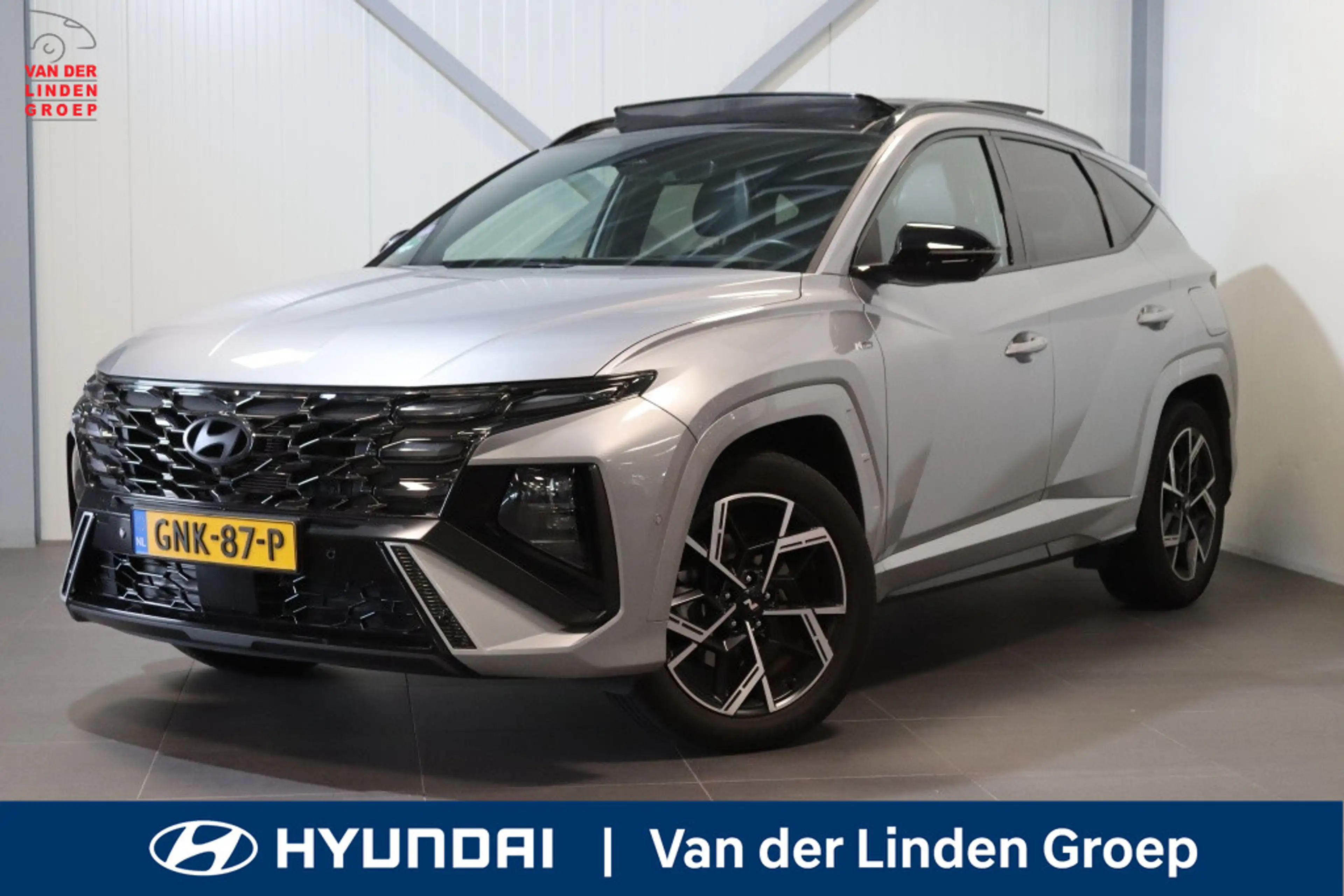 Hyundai TUCSON 1.6 T-GDI N-line-Sky|HEV|Full-options|Trekhaak|"Ri