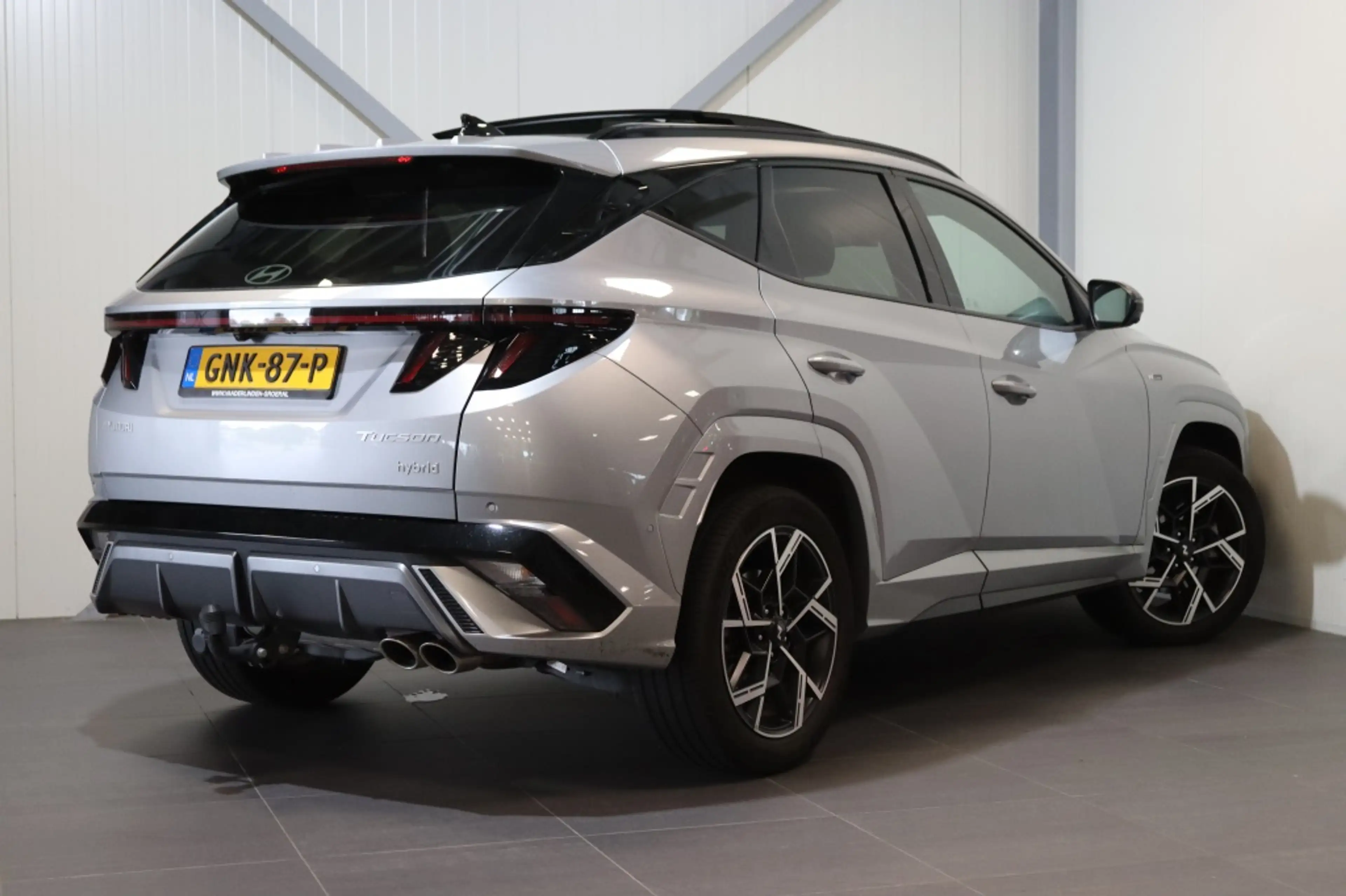 Hyundai TUCSON 1.6 T-GDI N-line-Sky|HEV|Full-options|Trekhaak|"Ri — photo 3
