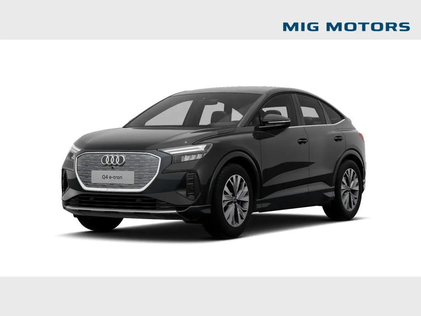 Audi Q4 e-tron ack e-tron Advanced Zwart - 1