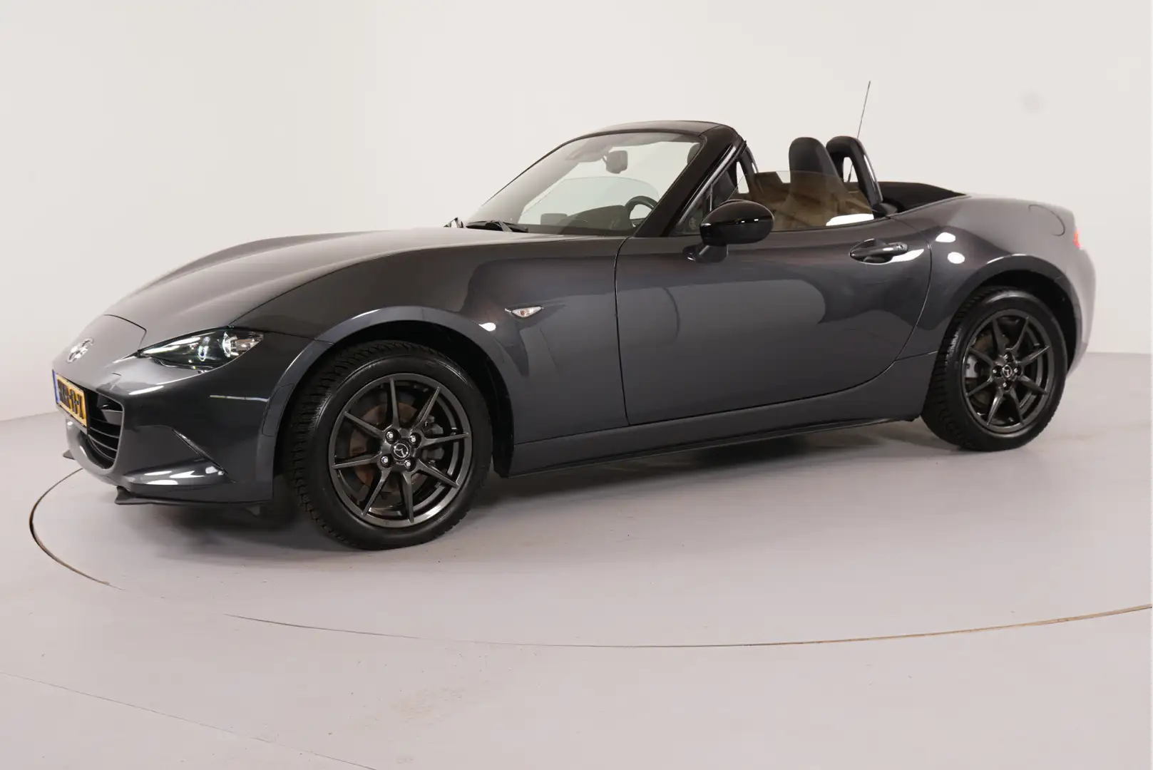 Mazda MX-5 1.5 SkyActiv-G 131 S | Leer | Navi | Stl. verw. | Gris - 2