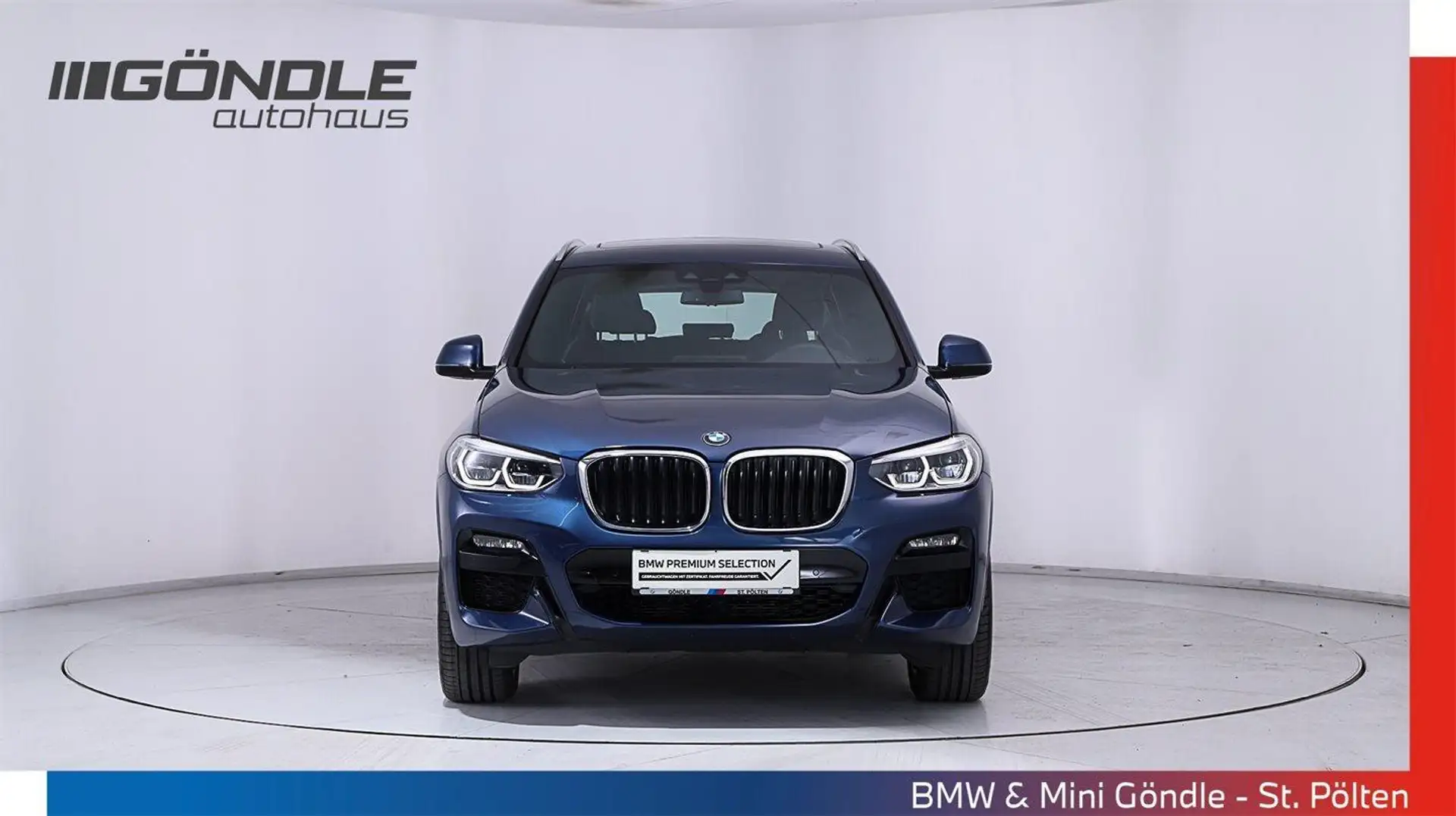 BMW X3 xDrive30e Bleu - 2