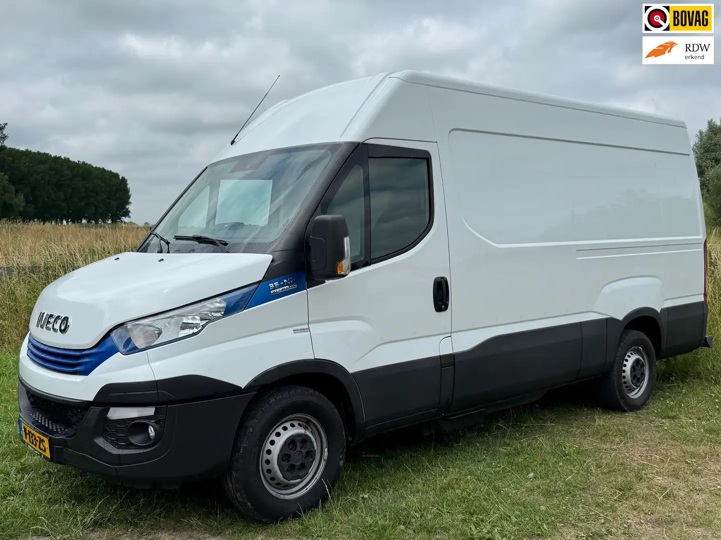 Iveco Daily 35S14NV 3.0 352 H3 L AUT. CAMERA NAVIGATIE TREKHAA Blanc - 1