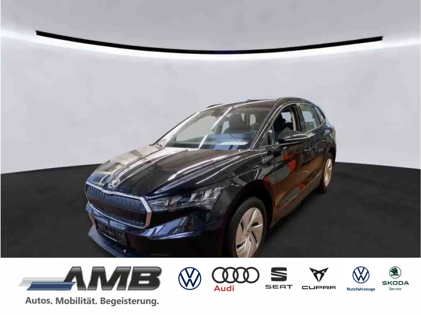 Skoda Enyaq 50 Loft/LED/Navi/Sitzhzg Schwarz - 1
