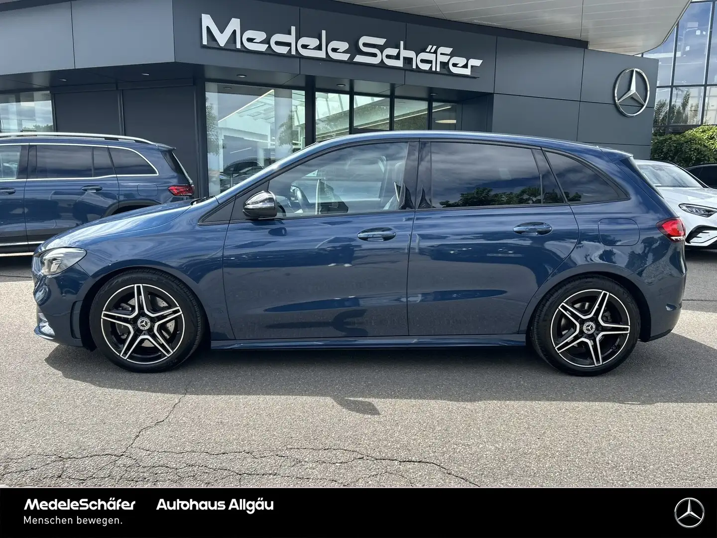 Mercedes-Benz B 220 B 220 4M AMG Night Kam LED MBUX Pano Totw Ambi Tel Blu/Azzurro - 2