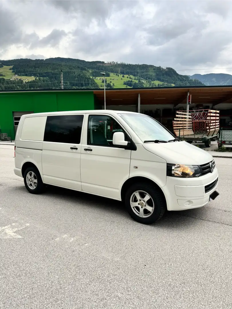 Volkswagen T5 Transporter 2.5tdi allrad Blanc - 2