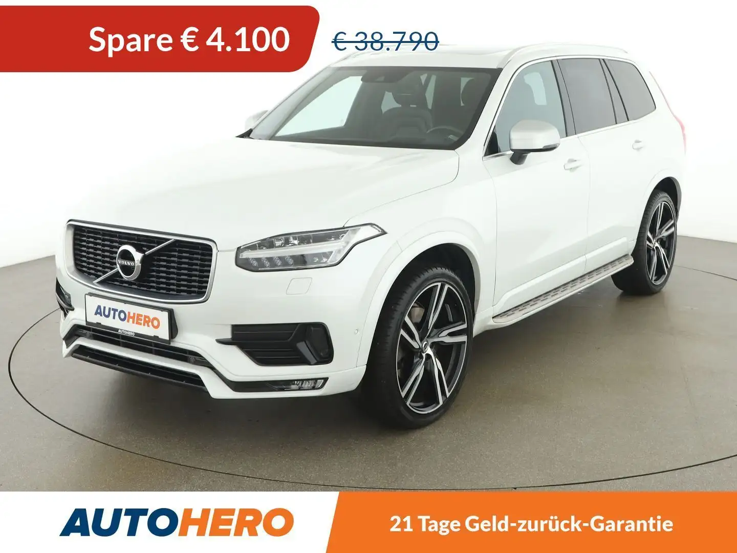 Volvo XC90 2.0 D5 R-Design AWD Weiß - 1