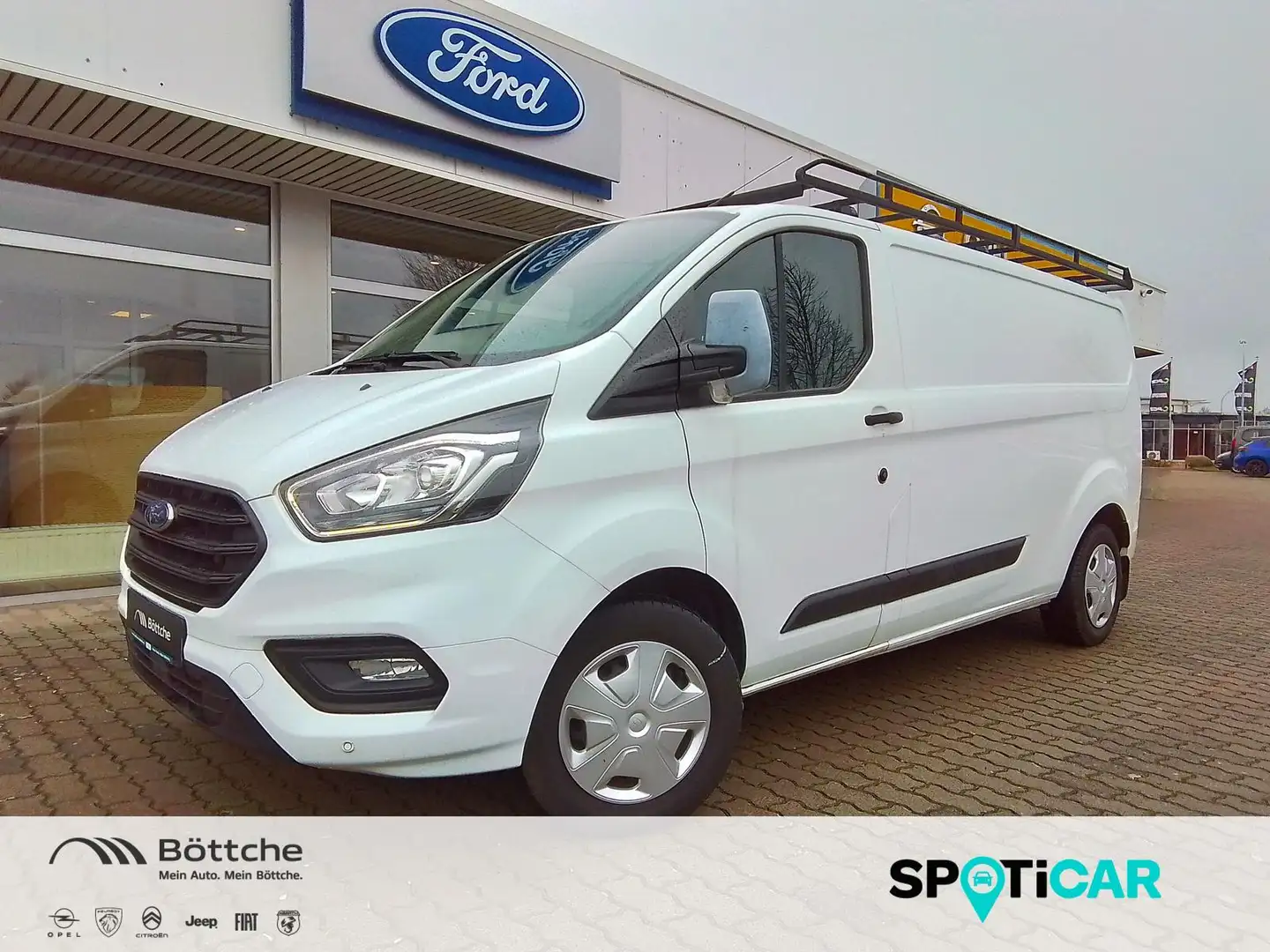 Ford Transit Custom 320 L2 Trend 2.0 TDCi Weiß - 1