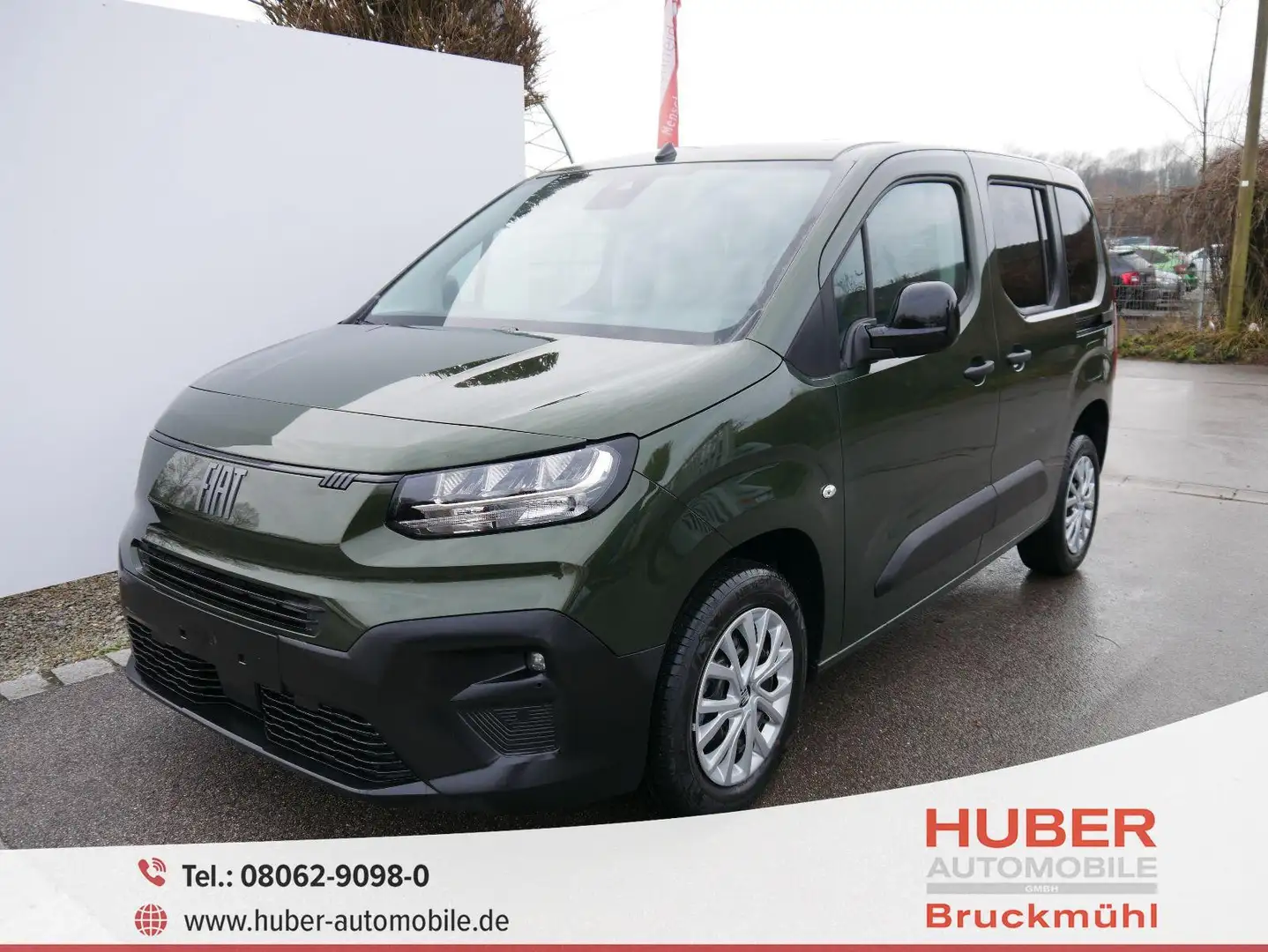 Fiat Doblo Blue 1.5 L1 PDC*LED*SHZ*BLUETOOTH*TEMPOMAT*KLIM... Groen - 1