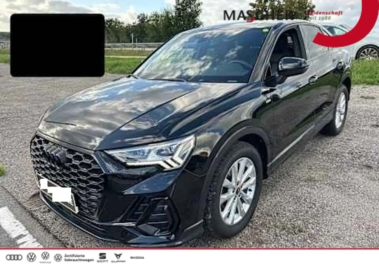 Audi Q3 Sportback S line 35 TDI Matrix Naviplus BlackEditi Schwarz - 1