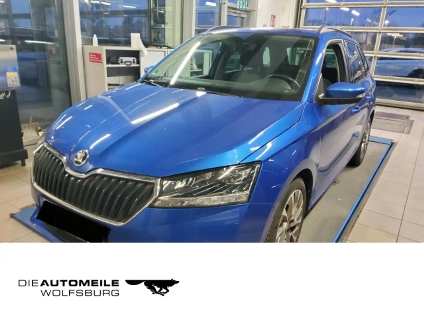 Skoda Fabia Combi 1.0 TSI Best of Tempo/Einparkhi/Mult Blau - 1