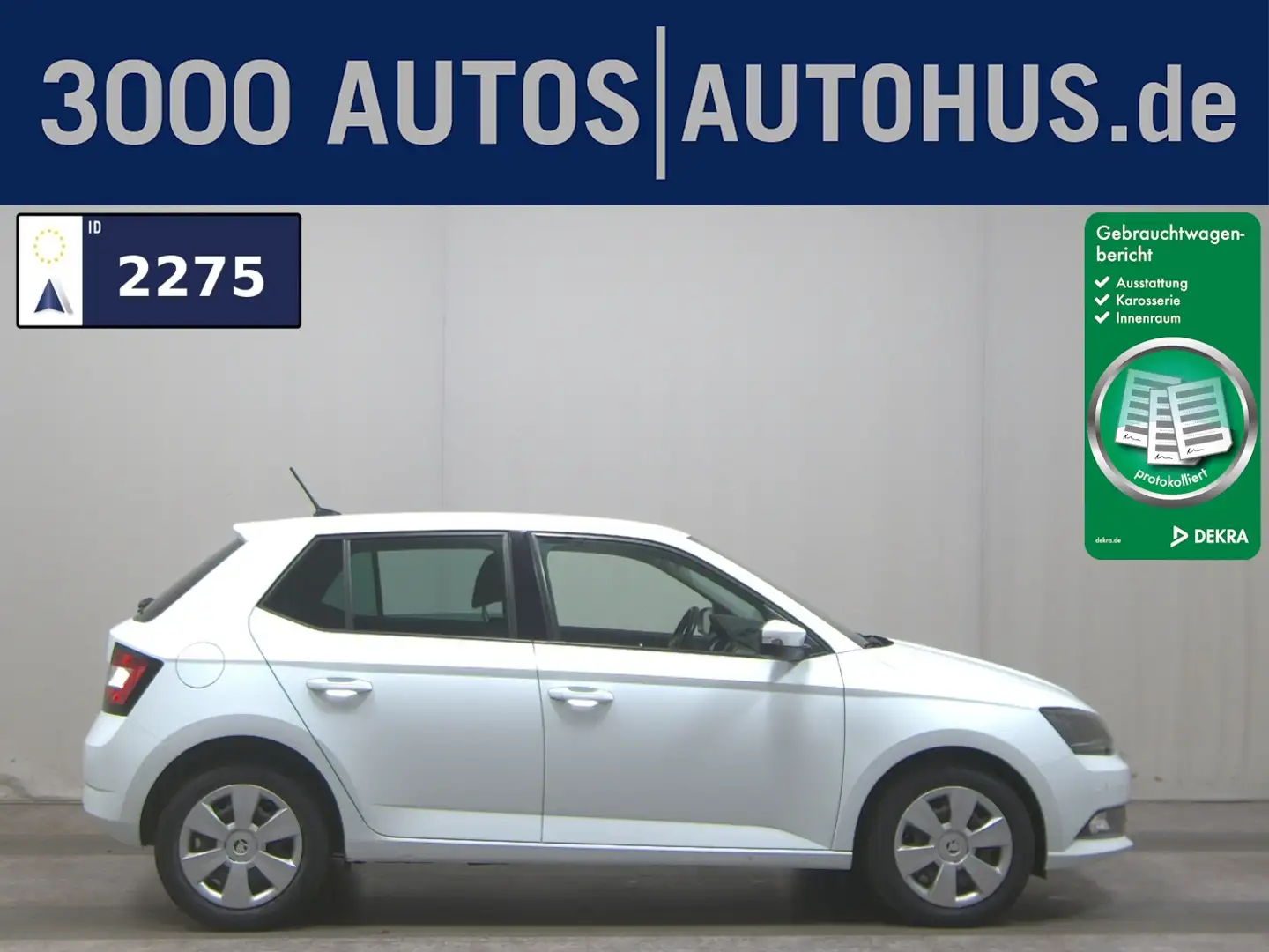 Skoda Fabia 1.4 TDI Green tec Ambition Weiß - 1
