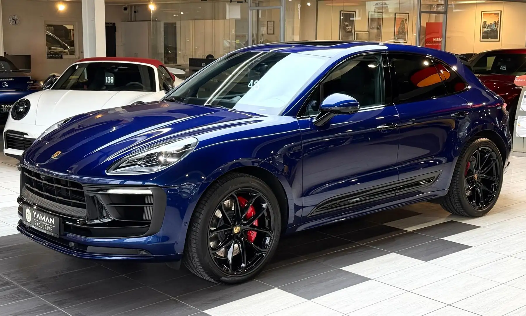 Porsche Macan GTS*Sport-Chrono*Luft*Keyl*Pano*AHK*21 Blu/Azzurro - 2