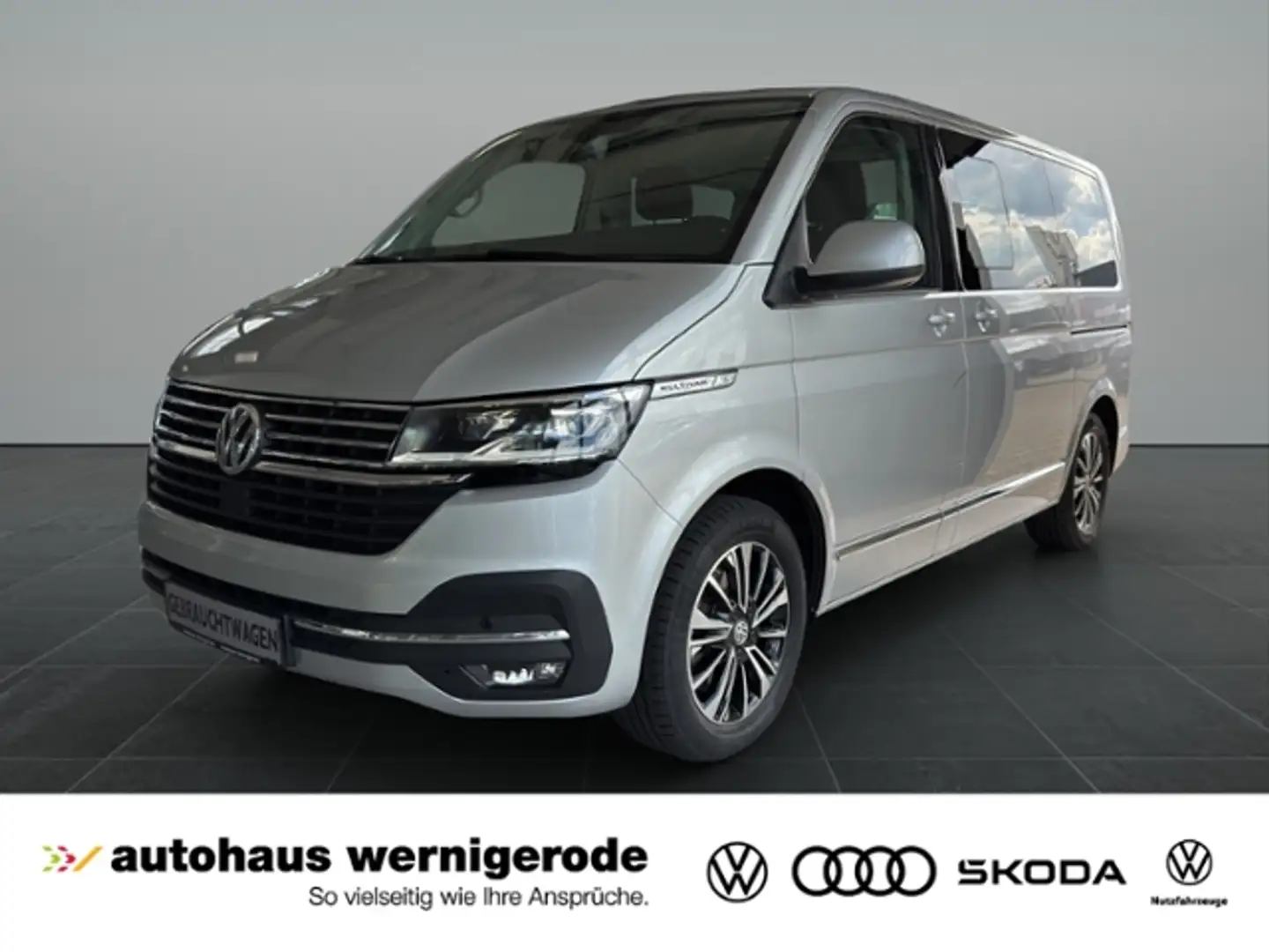 Volkswagen T6.1 Multivan Generation Six 2.0 TDI DSG, LED, Navi Silber - 1
