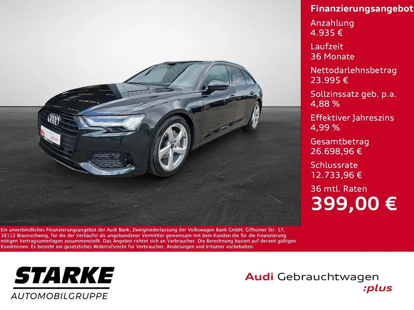 Audi A6 Avant 40 TDI S tronic Sport S-line NaviPlus Mat... Grau - 1