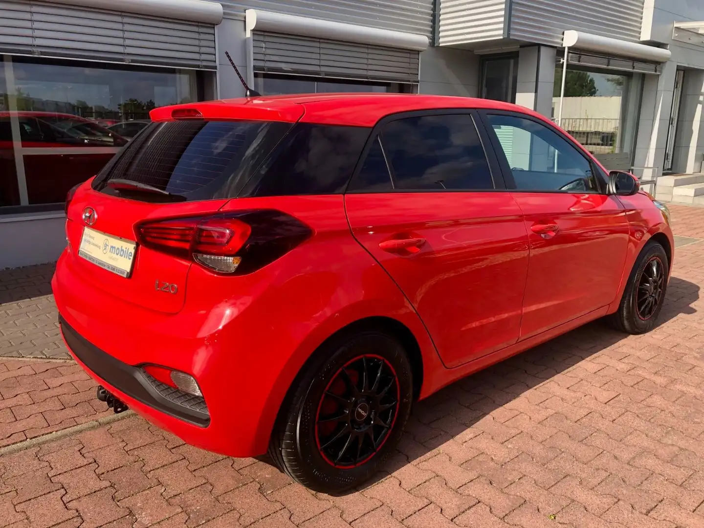 Hyundai i20 Select/Klima/AHK Rojo - 2