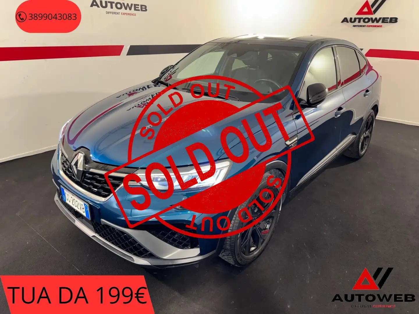 Renault Arkana Arkana TCe 140 CV EDC R.S. Line Blau - 1