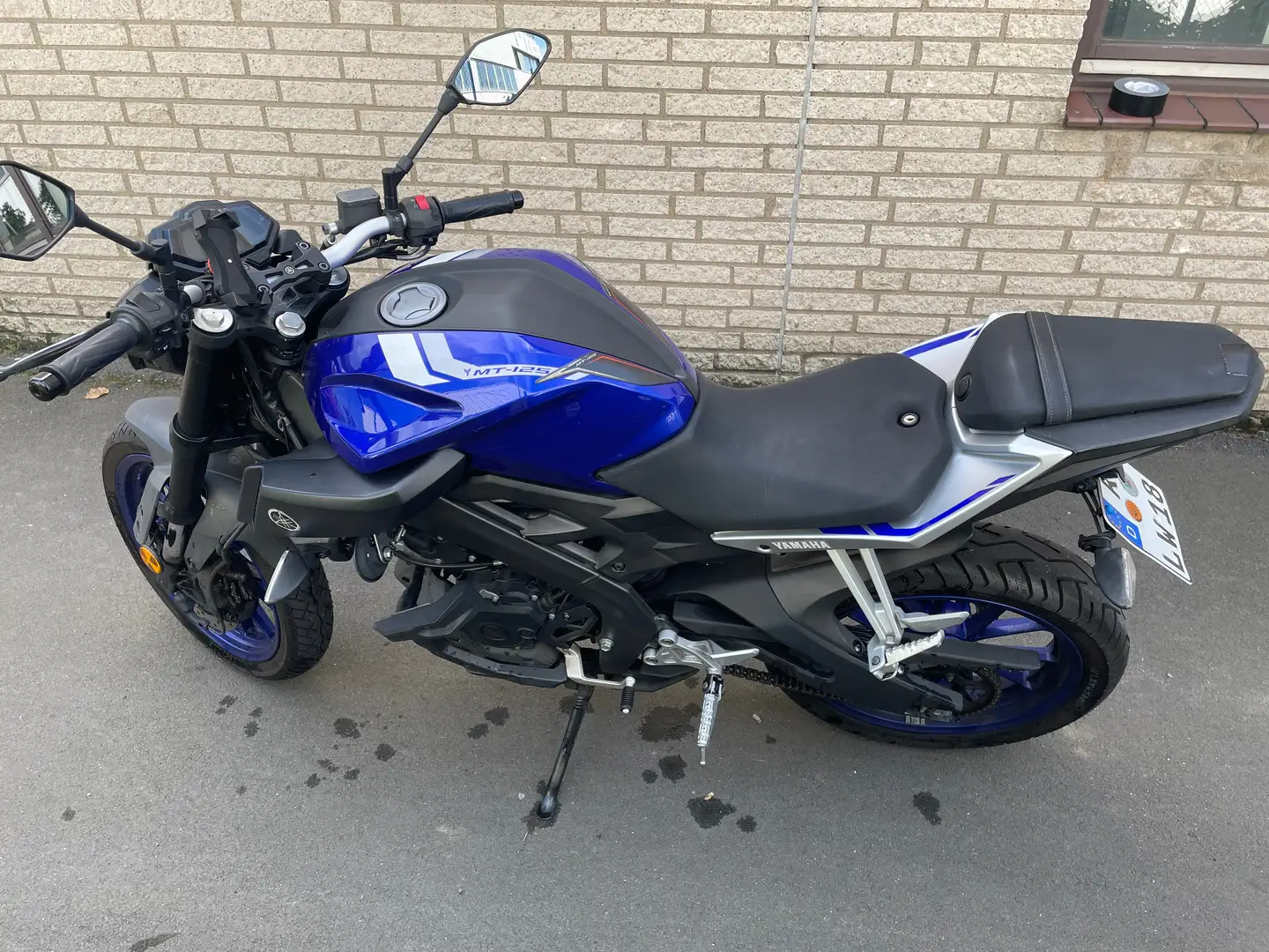 Yamaha MT-125 Blauw - 2