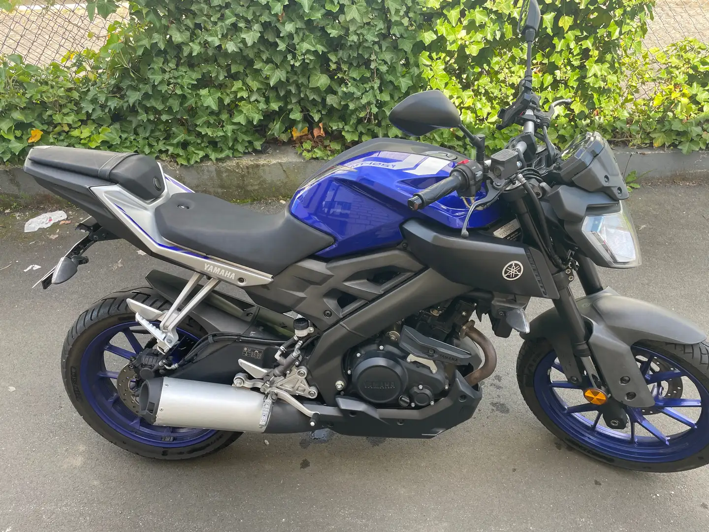 Yamaha MT-125 Blauw - 1