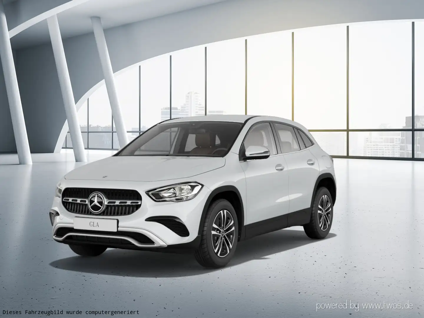 Mercedes-Benz GLA 200 GLA 200  AMG Line Navi/Pano.-Dach/Distronic/Autom. Weiß - 2