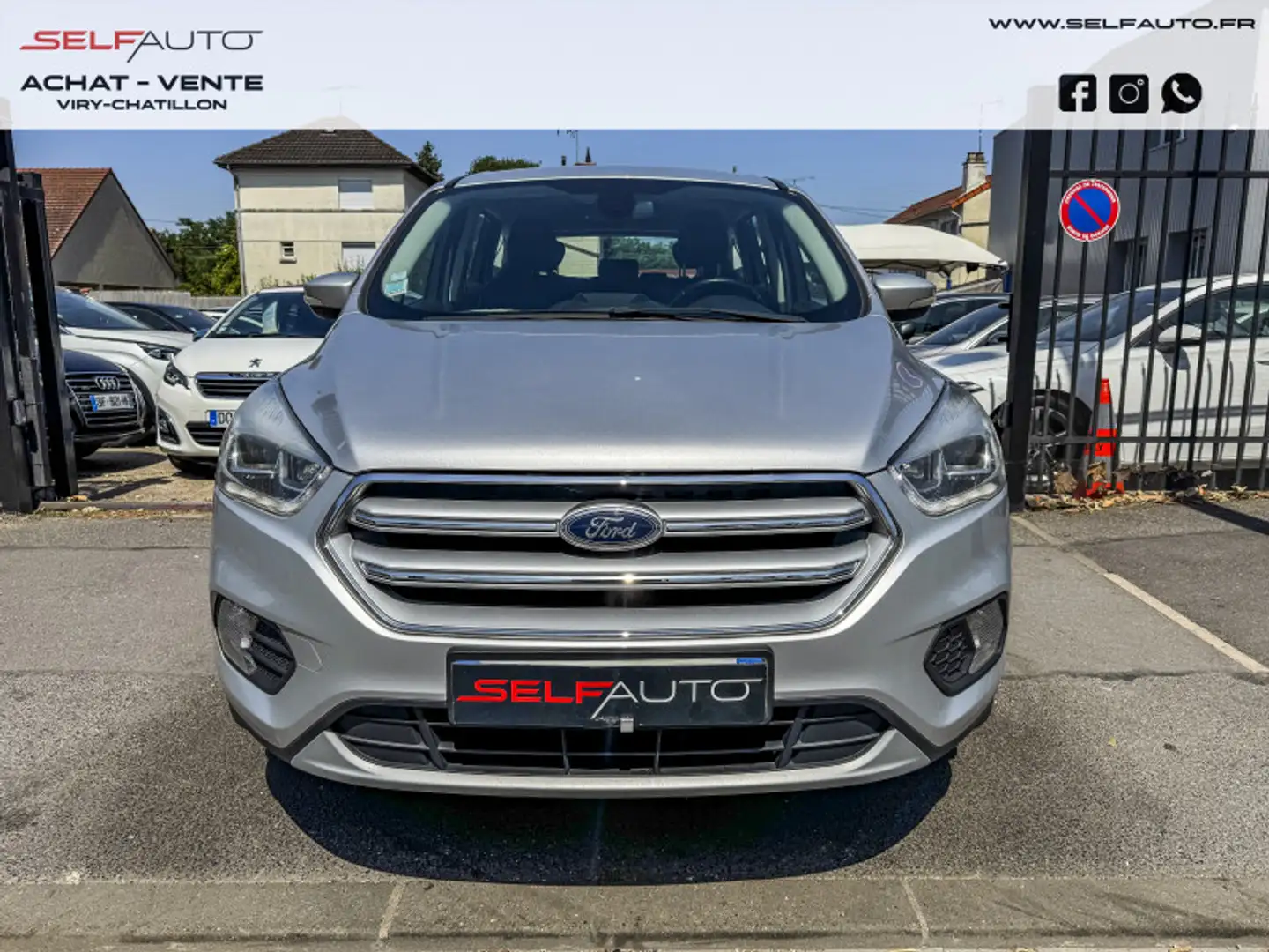 Ford Kuga 2.0 TDCI 150CH STOP\u0026START TITANIUM 4X2 Gris - 2