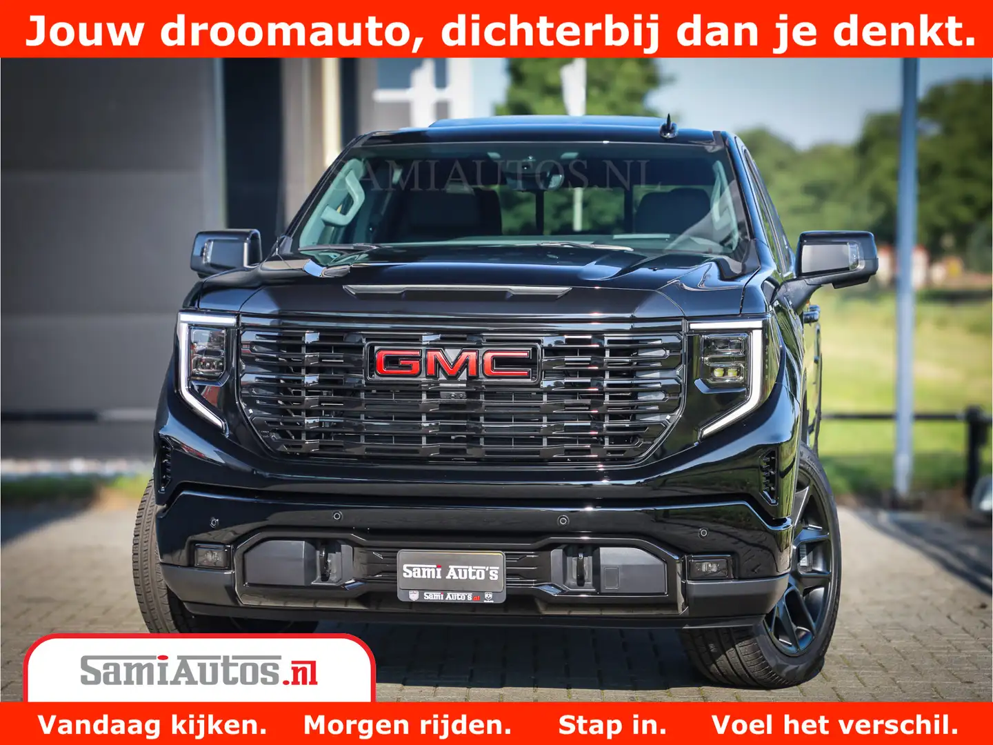 GMC Sierra DENALI 6.2 V8 426PK Full Option | De Meest Luxe Pi Schwarz - 2