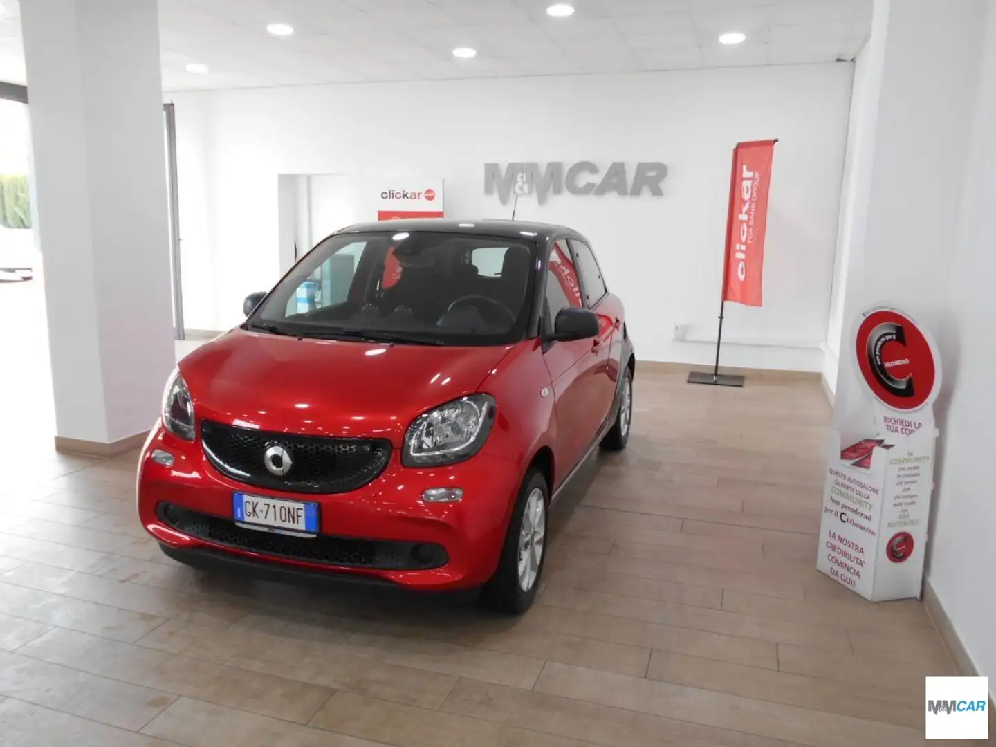 smart forFour 70 1.0 Passion Rosso - 1