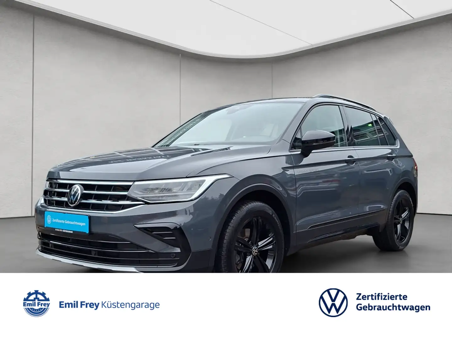 Volkswagen Tiguan 2.0 TDI DSG URBAN SPORT NAVI AHK 18'' RFK Grau - 1